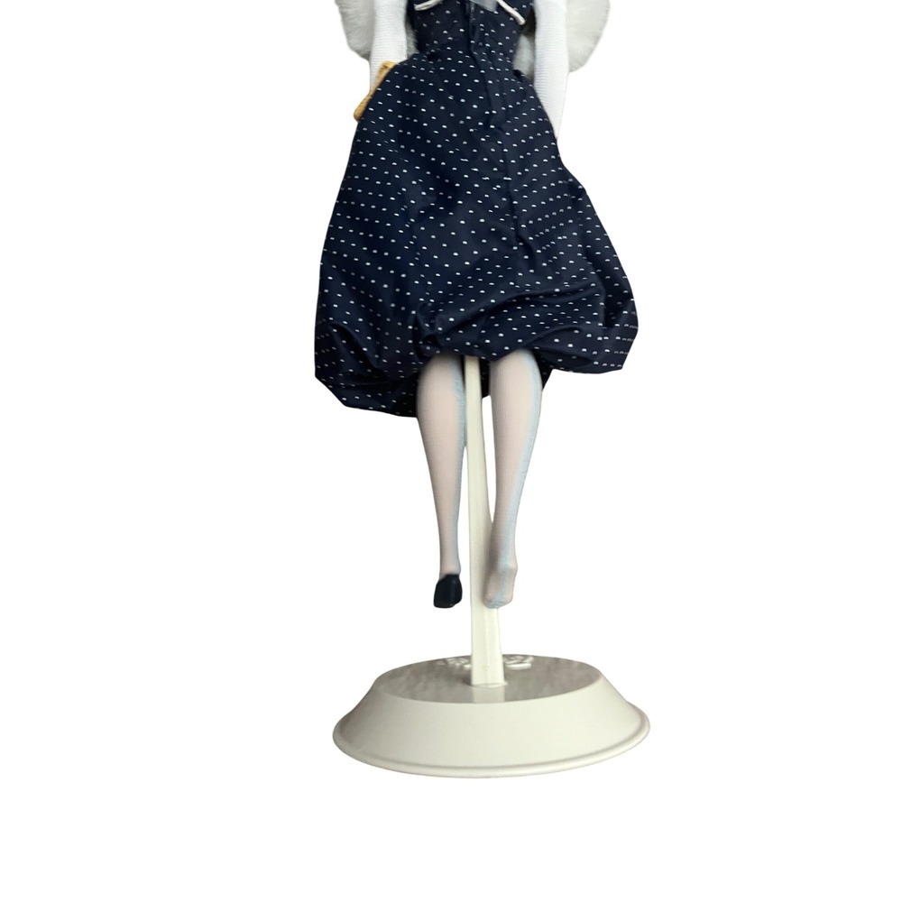 1991 Barbie Gay Parisienne Porcelain Doll Limited Edition 1959 Reproduction 9973 - Picture 5 of 5